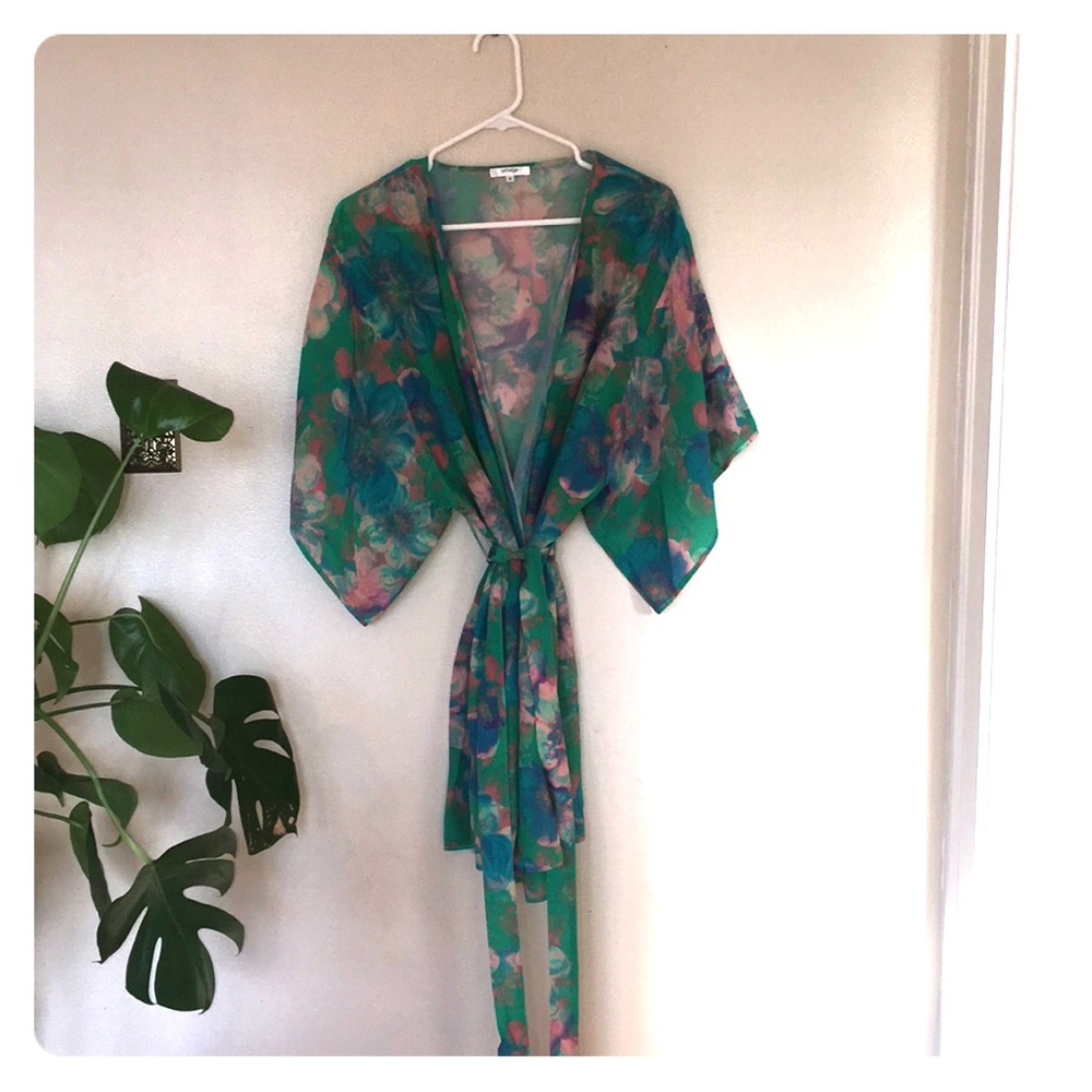 Gorgeous Natalija silk kimono robe 👑